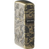 Zippo Armor 49035 — гравировка черепов