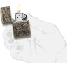 Zippo Armor 49035 — гравировка черепов