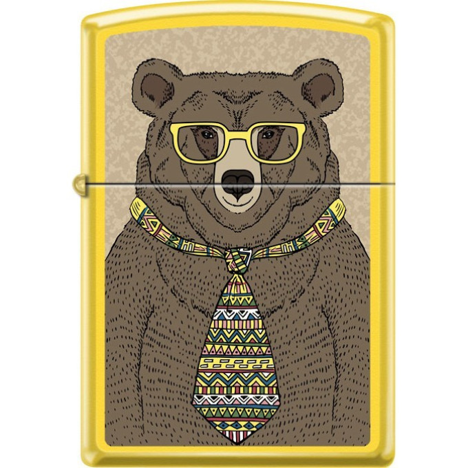 Зажигалка ZIPPO МЕДВЕДЬ 24839_bear